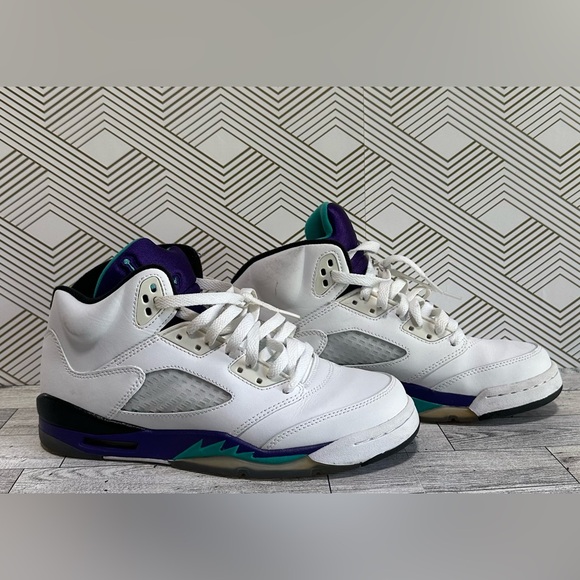 2013 Jordan 5 Retro Grape 7Y - Picture 2 of 4